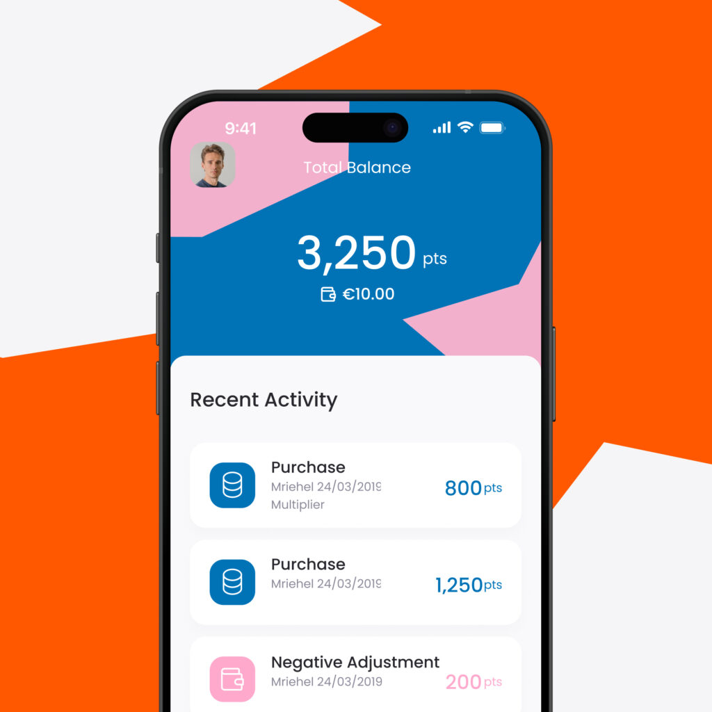 Bigbon Group Rewards App Home Page