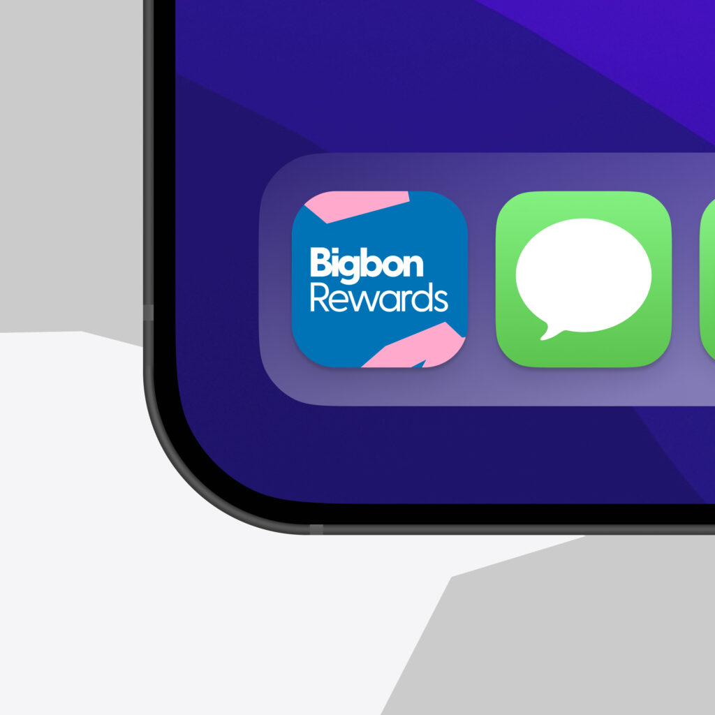 Bigbon Group Rewards App Icon on Mobile