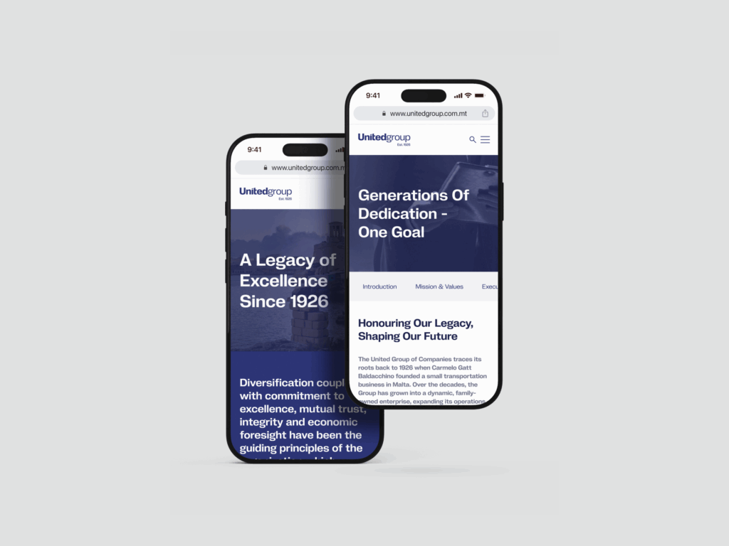 United Group Case Study Mobile Version